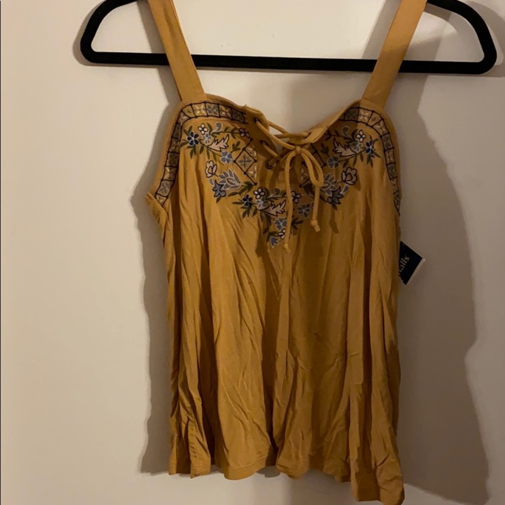 Tan tank top